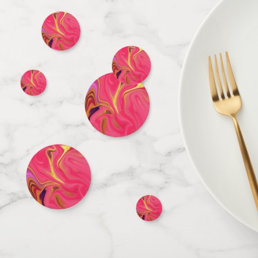 pattern abstract pink confetti (Groep)