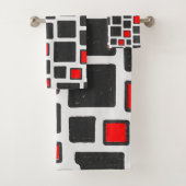 pattern bad handdoek (Insitu)