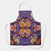 Pattern Batik Ungu Schort (Voorkant)