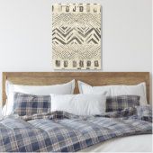Pattern Bazaar - Geometrische vormen Canvas Afdruk (Insitu (Slaapkamer))