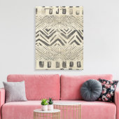 Pattern Bazaar - Geometrische vormen Canvas Afdruk (Insitu (Woonkamer))