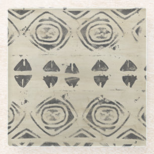 Pattern Bazaar - Rond en Geometrische vormen Glazen Onderzetter