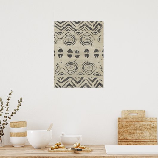 Pattern Bazaar - Rond en Geometrische vormen Poster (Keuken)