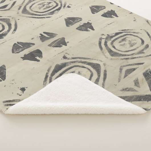 Pattern Bazaar - Rond en Geometrische vormen Sherpa Deken (3/4)