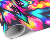 ~ Pattern ~ Bold Multicoloured Wrapping ~ Cadeaupapier (Rol Hoek)