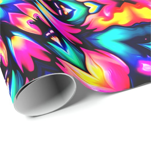 ~ Pattern ~ Bold Multicoloured Wrapping ~ Cadeaupapier (Rol Hoek)