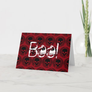 Pattern Boo. Kies om het even welke kleur Gothic H Kaart