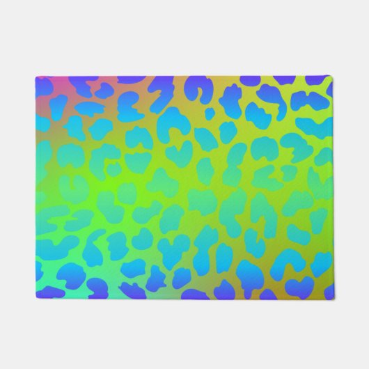 Pattern Colorful Inspiration Retro Cute Deurmat (Voorkant)