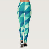 Pattern Colorfull Modern Retro Leggings (Achterkant)