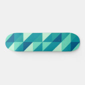 Pattern Colorfull Modern Retro Skateboard (Horizontaal)