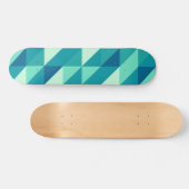 Pattern Colorfull Modern Retro Skateboard (Horizontaal)