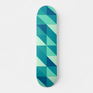 Pattern Colorfull Modern Retro Skateboard