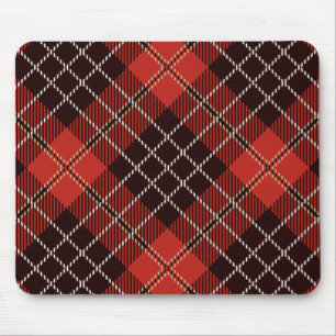 Pattern Colorfull Scottish Geometric Muismat