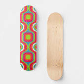 Pattern Colorfull Stylish Cute Skateboard (Voorkant)