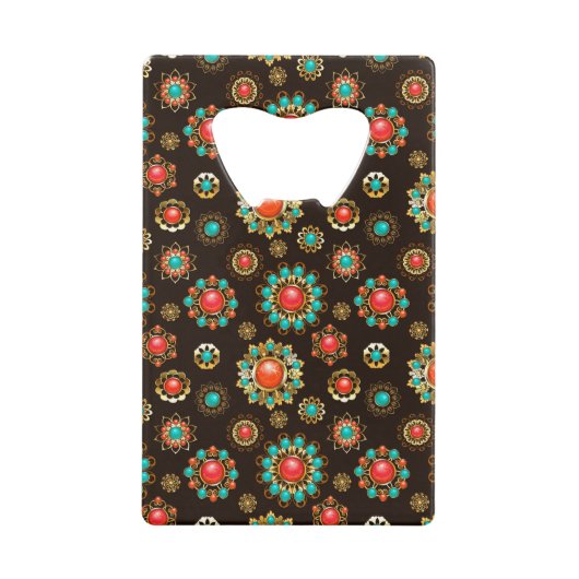 Pattern de Ethnic Brooches Seamless (Dos)