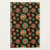 Pattern de Ethnic Brooches Seamless (Devant)