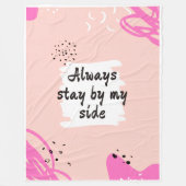 Pattern Design  Fleece Deken (Voorkant)