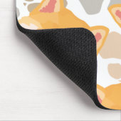 Pattern Dog Paws Shiba Inu Muismat (Hoek)