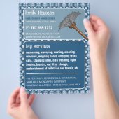  Pattern & Duster, portier, Maid Flyer (Hand)