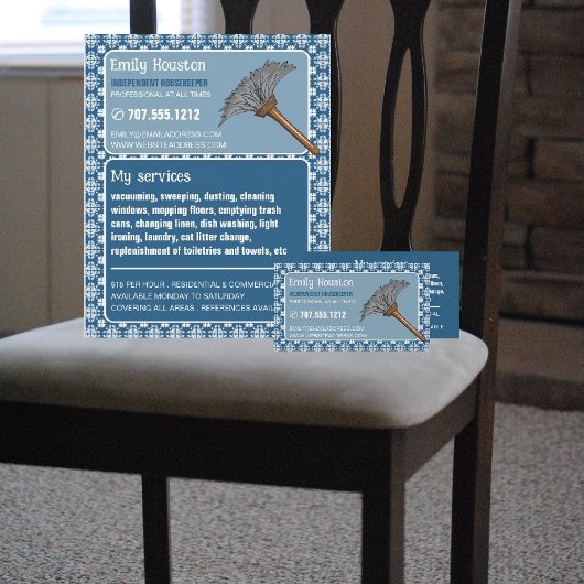  Pattern & Duster, portier, Maid Flyer