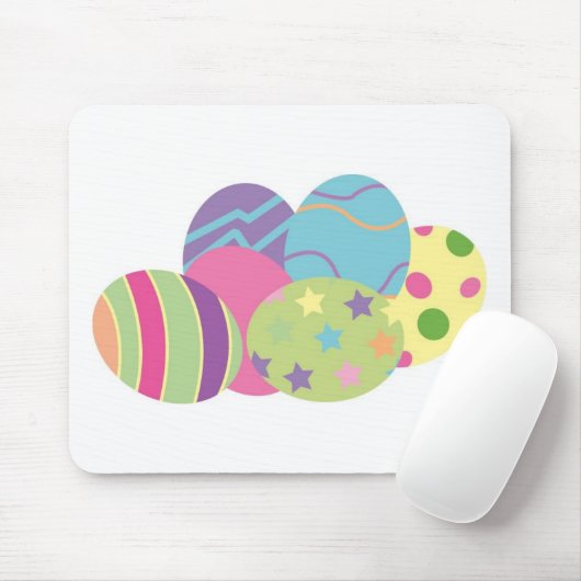 Pattern Easter Eggs Muismat (Met muis)