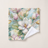 Pattern Elegant Magnolias (Gant de toilette)