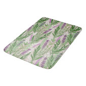 Pattern Fresh Lavender Flowers Badmat (Gekanteld)