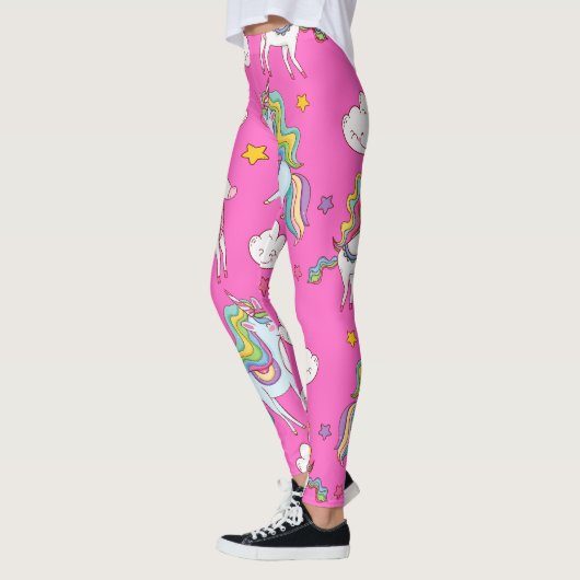 Pattern Funny Unicorn Cute Leggings (Links)