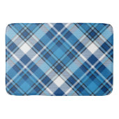Pattern Geometric Trendy Blue Badmat (Voorkant)