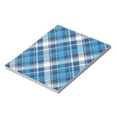 Pattern Geometric Trendy Blue Notitieblok (Gedraaid)