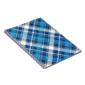 Pattern Geometric Trendy Blue Notitieboek (Rechterzijde)