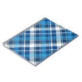Pattern Geometric Trendy Blue Notitieboek (Linkerzijde)