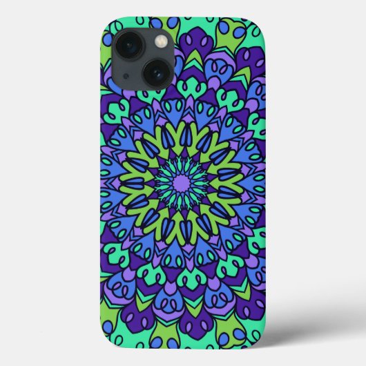 Pattern Geometric  Trendy Cute Case-Mate iPhone Case (Achterkant)