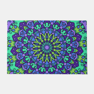 Pattern Geometric Trendy Cute Deurmat