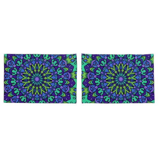 Pattern Geometric Trendy Cute Kussensloop (Achterkant-Set)