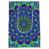 Pattern Geometric Trendy Cute Medium Cadeauzakje (Achterkant)