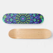 Pattern Geometric Trendy Cute Skateboard (Horizontaal)
