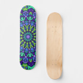 Pattern Geometric Trendy Cute Skateboard (Voorkant)
