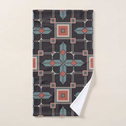 Pattern Geometric  Trendy Handdoek (Handdoek)