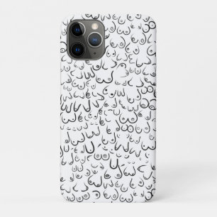 Pattern grappige humor iPhone 11 pro hoesje