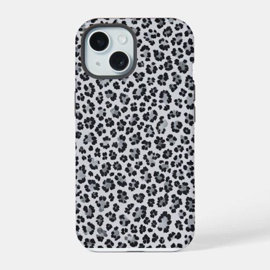 Pattern Gray Leopard Print (Verso)