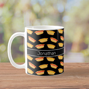 Pattern Hot Dogs Koffiemok