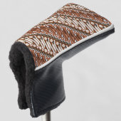 Pattern Indonesische batik Golfheadcover (3/4 voorkant)