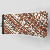 Pattern Indonesische batik Golfheadcover (Voorkant)