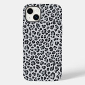 Pattern Leopard Print Gray Case-Mate iPhone Case (Achterkant)