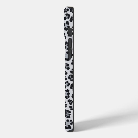 Pattern Leopard Print Gray Case-Mate iPhone Case (Achterkant / Links)