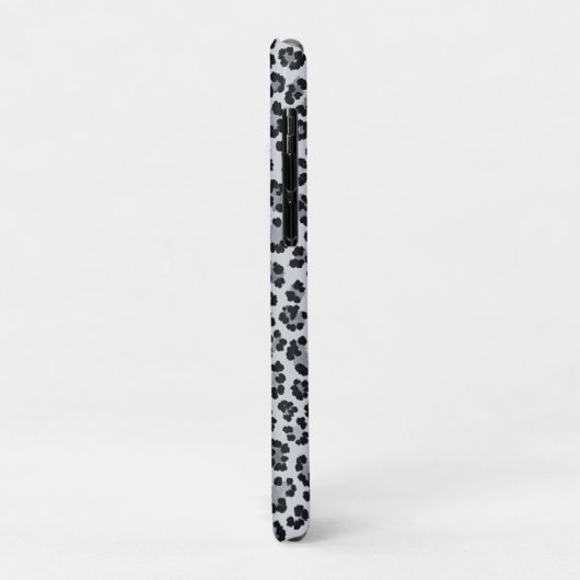 Pattern Leopard Print Gray Case-Mate iPhone Case (Achterkant/links)