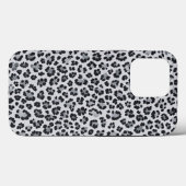 Pattern Leopard Print Gray Case-Mate iPhone Case (Achterkant (horizontaal))