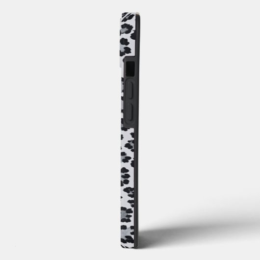 Pattern Leopard Print Gray Case-Mate iPhone Case (Achterkant / Links)