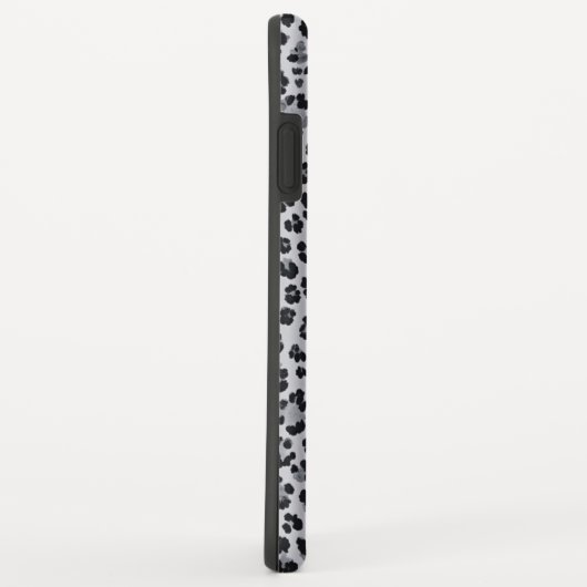 Pattern Leopard Print Gray Case-Mate iPhone Case (Achterkant/rechts)